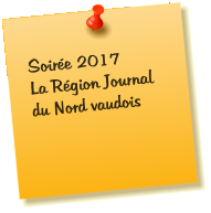 Soirée 2017La Région Journal  du Nord vaudois