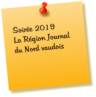 Soirée 2019La Région Journal du Nord vaudois