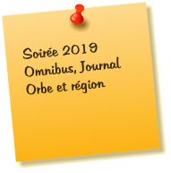 Soirée 2019Omnibus, Journal Orbe et région